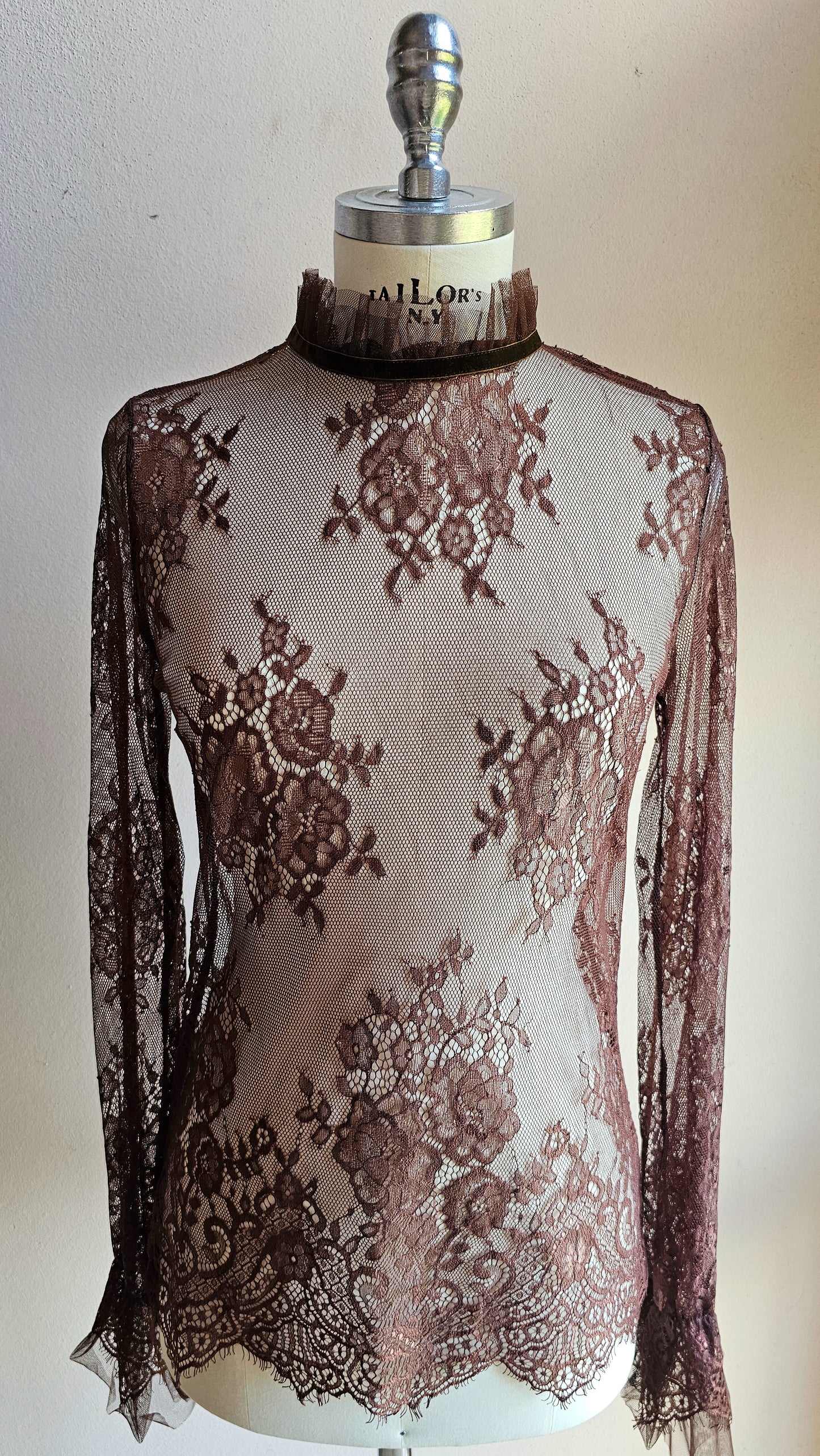 Maglia in pizzo AMETISTA