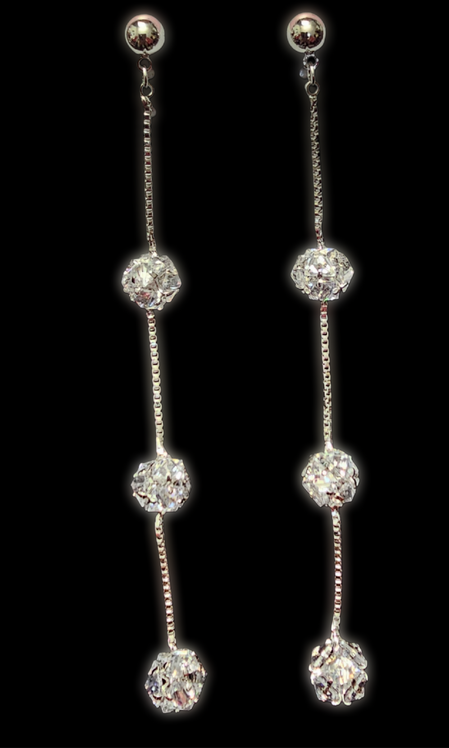 Orecchini Crystal Drop