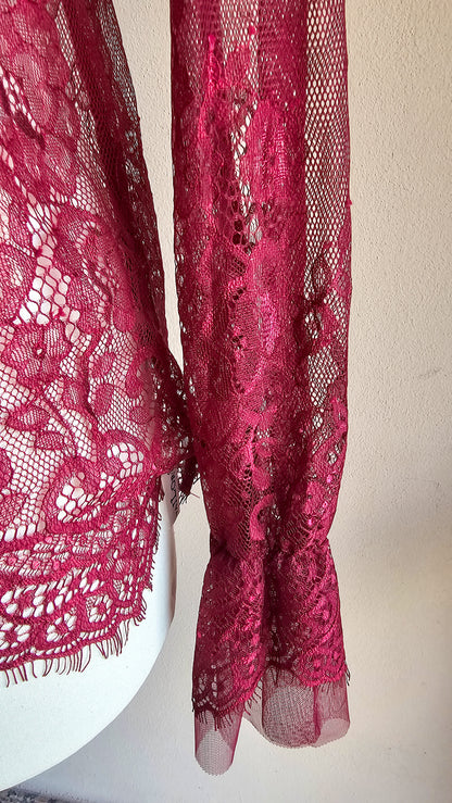 Maglia in pizzo AMETISTA