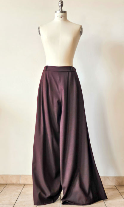 Pantalone palazzo EBANO
