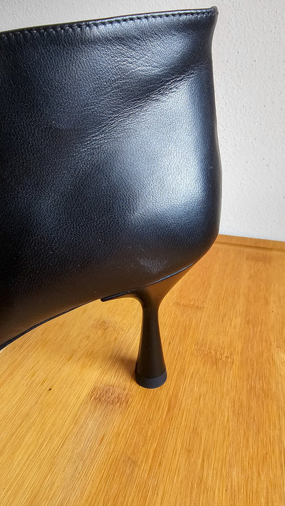 Stivaletto basso pelle