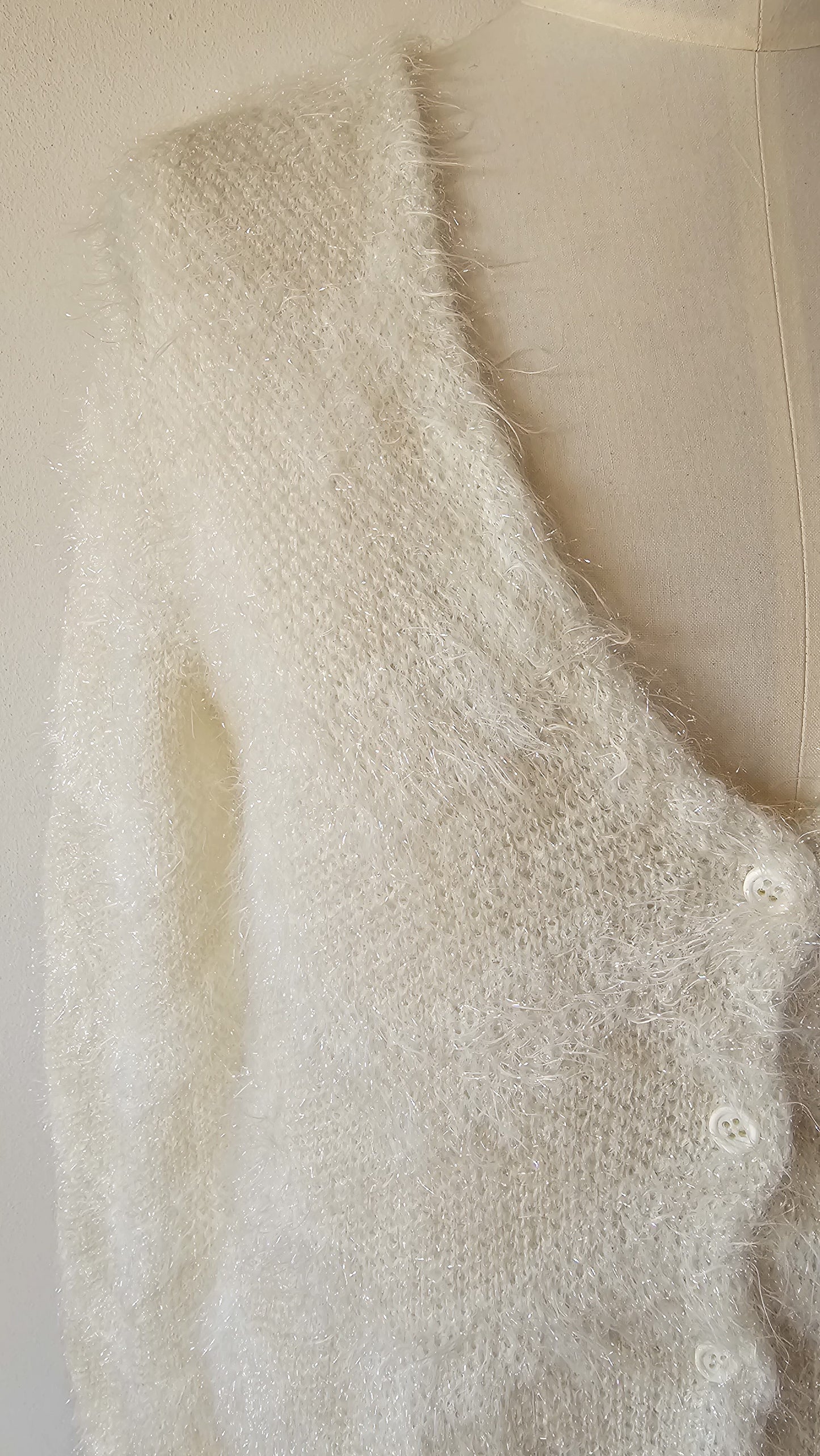 Cardigan corto MADREPERLA