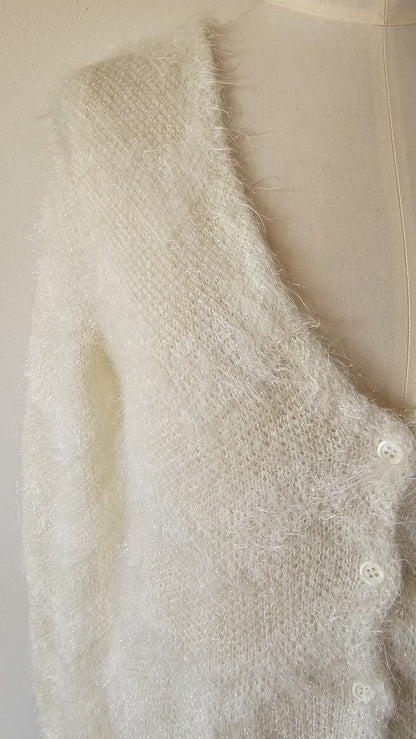 Cardigan corto MADREPERLA