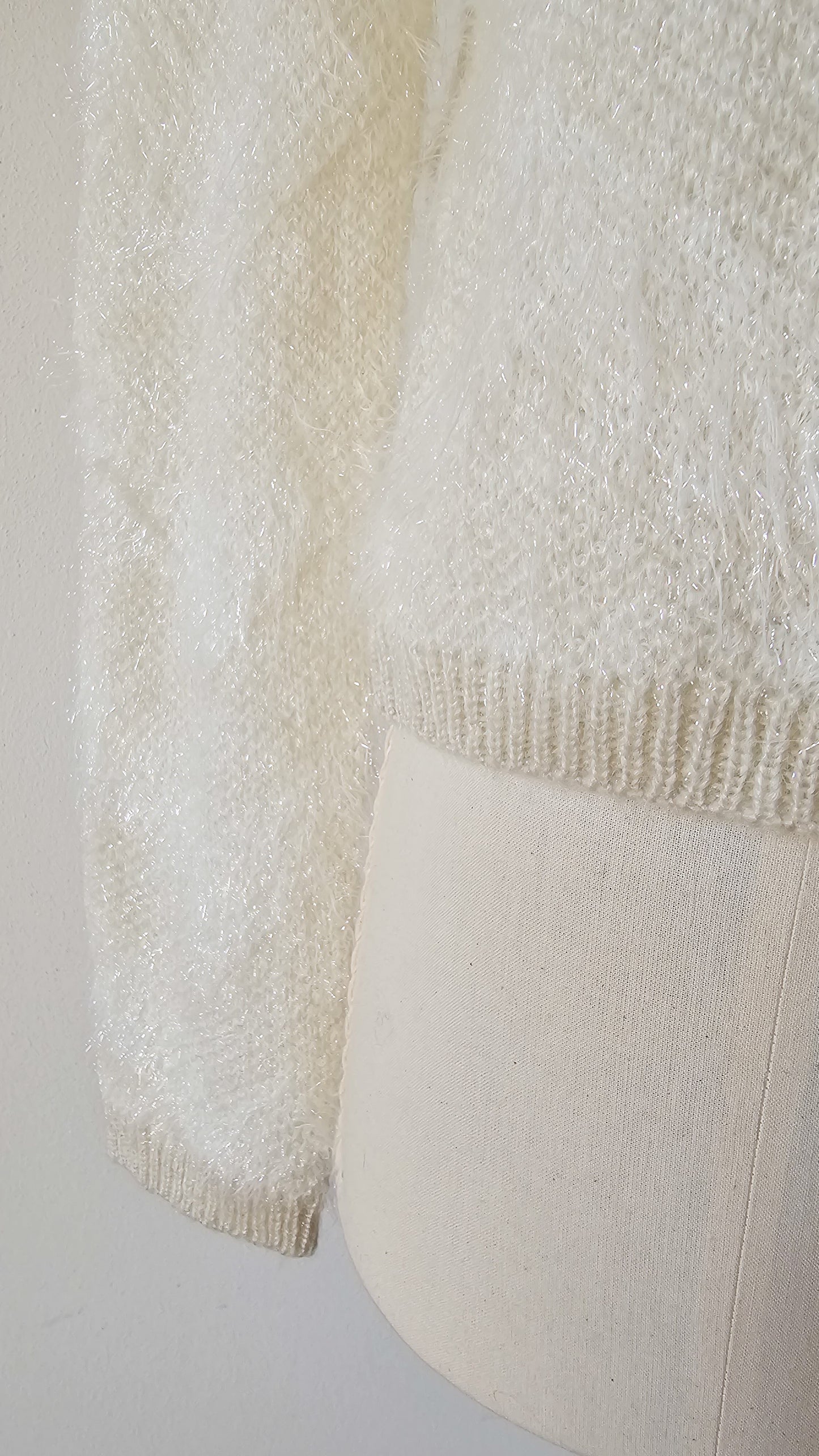 Cardigan corto MADREPERLA