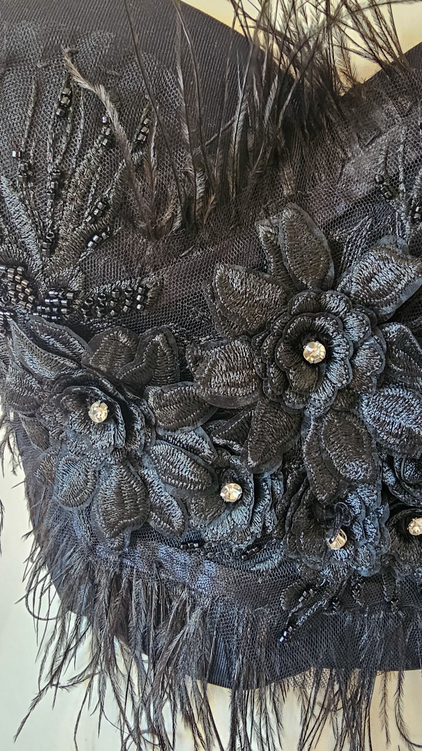 Top Bustier NOIR PLUME