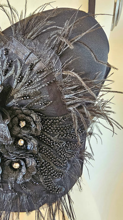 Top Bustier NOIR PLUME