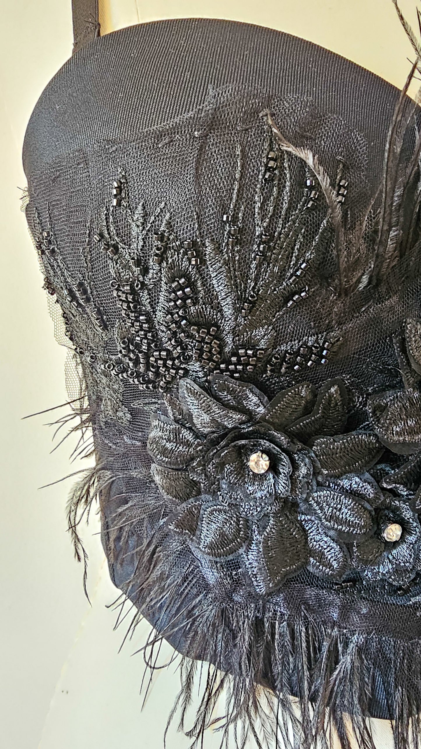 Top Bustier NOIR PLUME
