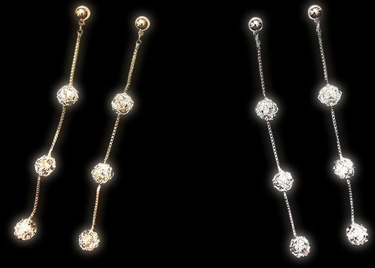 Orecchini Crystal Drop