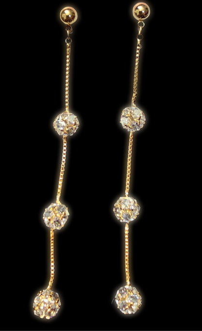 Orecchini Crystal Drop