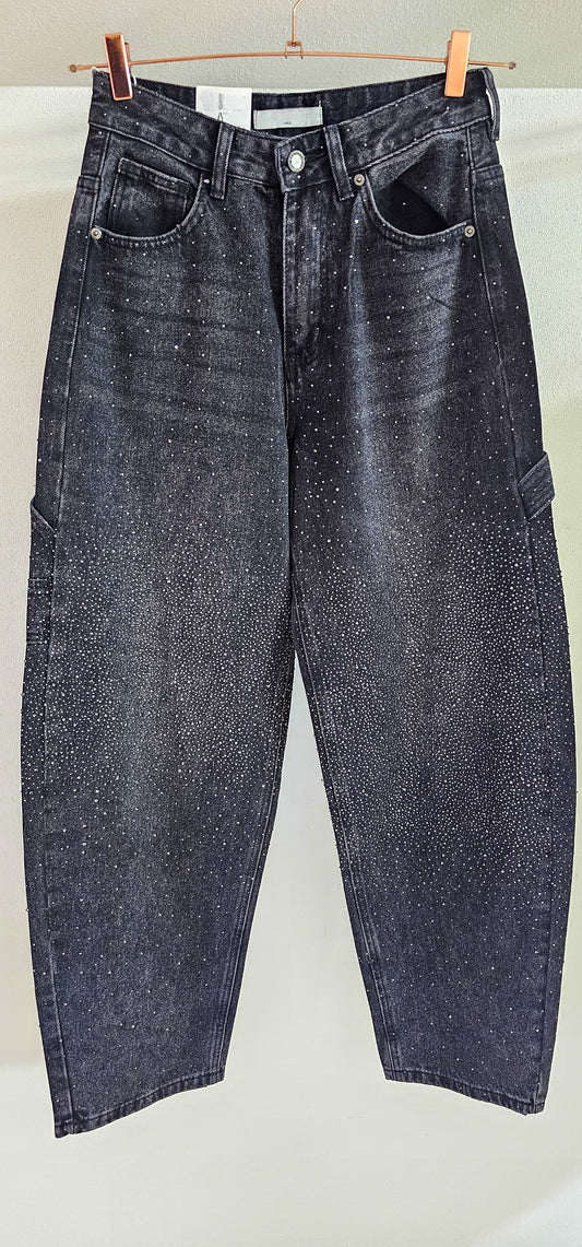 Jeans Balloon Carpenter Black Stardust
