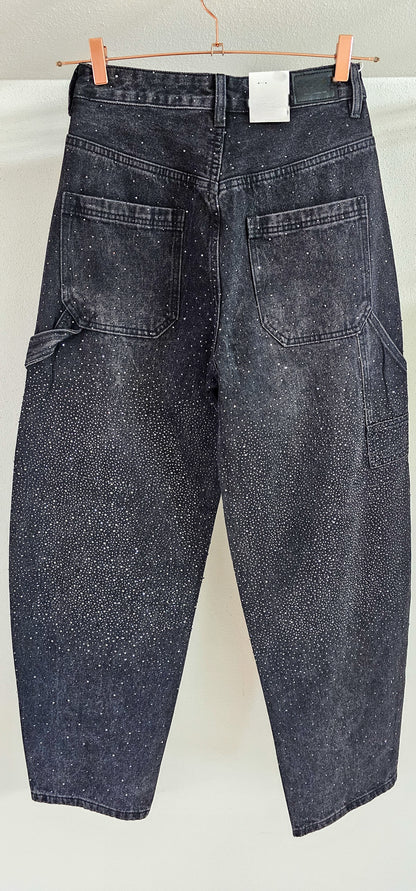Jeans Balloon Carpenter Black Stardust
